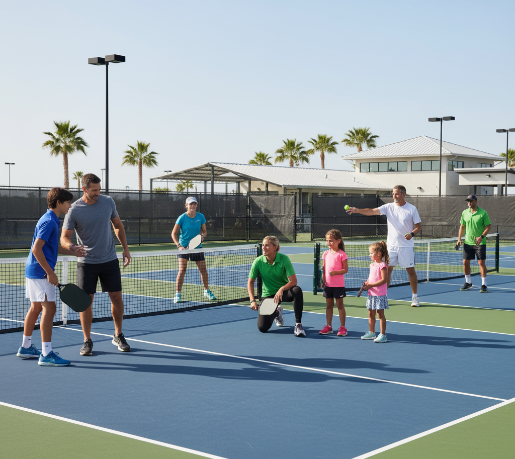 Professional pickleball coaching